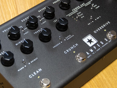 Amplificador pronto para desempenho com multiefeitos