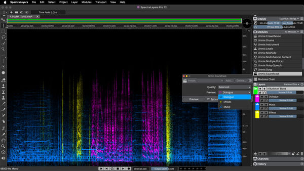 New Unmix Soundtrack Module