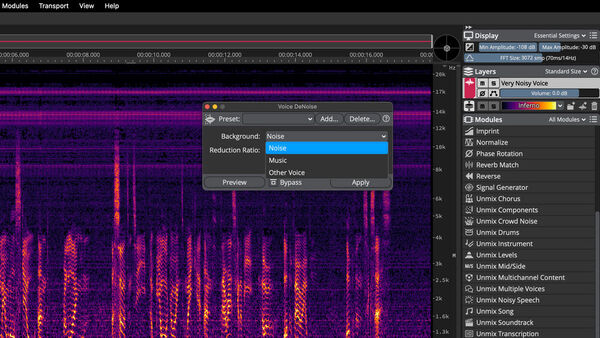 Improved Voice DeNoise Module