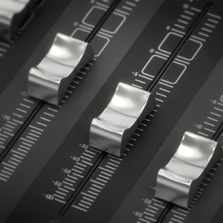 Faders que dançam com a sua música