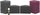 Universal acoustics Saturn 1 (charcoal - burgundy)